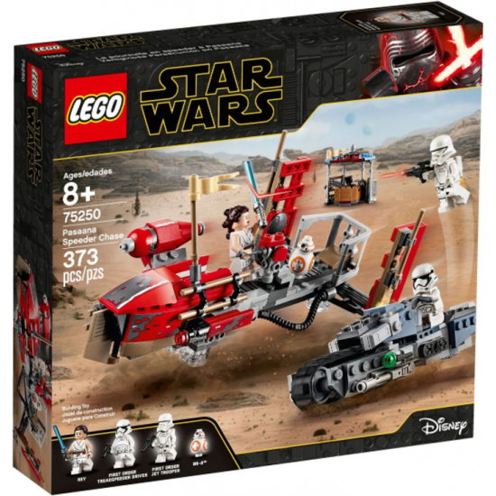 LEGO STAR WARS La poursuite en speeder à Pasaana...