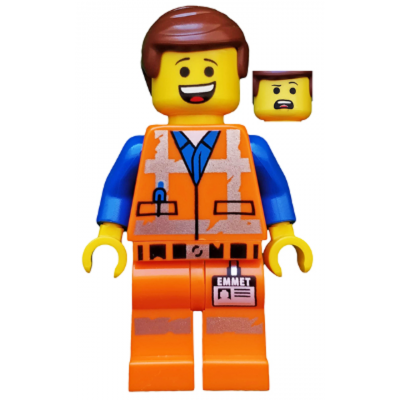 LEGO MINIFIG The Lego Movie Emmet - grincheux