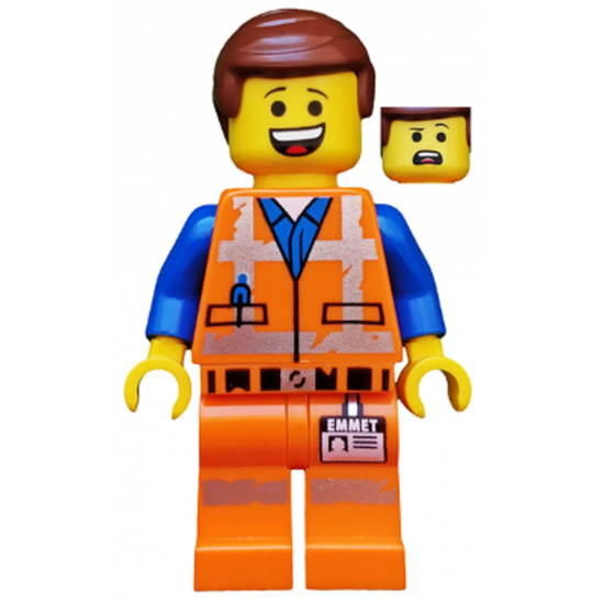 LEGO MINIFIG The Lego Movie Emmet - grincheux