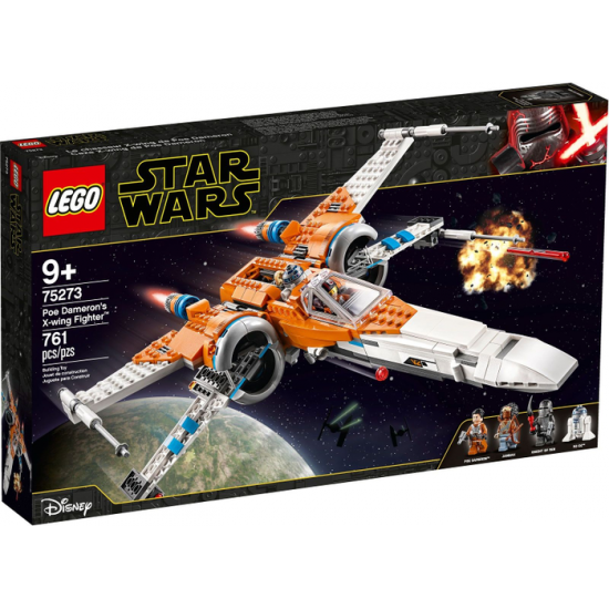 LEGO STAR WARS Le chasseur X-wing de Poe Dameron...