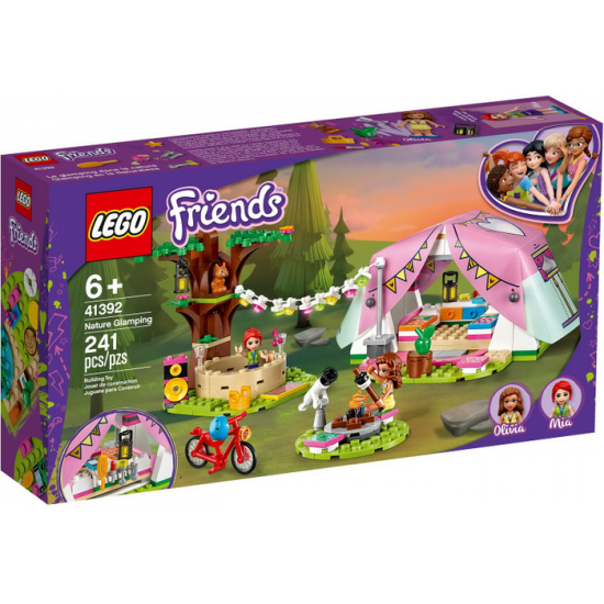 LEGO FRIENDS Le camping glamour dans la nature...