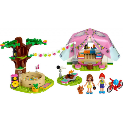 LEGO FRIENDS Le camping glamour dans la nature 2020