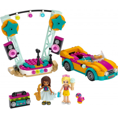 LEGO FRIENDS La voiture et la scène d'Andréa 2020