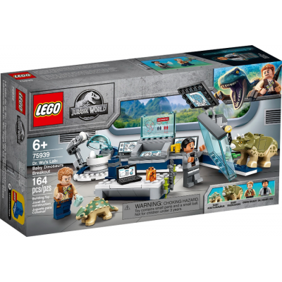 LEGO JURASSIC WORLD Le labo de Dr Wu : l'évasion...