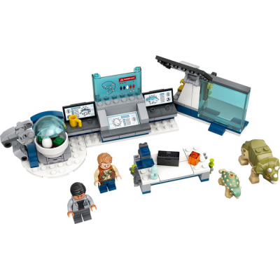 LEGO JURASSIC WORLD Le labo de Dr Wu : l'évasion des bébés dinosaures 2020
