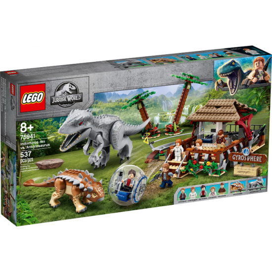 LEGO JURASSIC WORLD L'Indominus Rex contre...