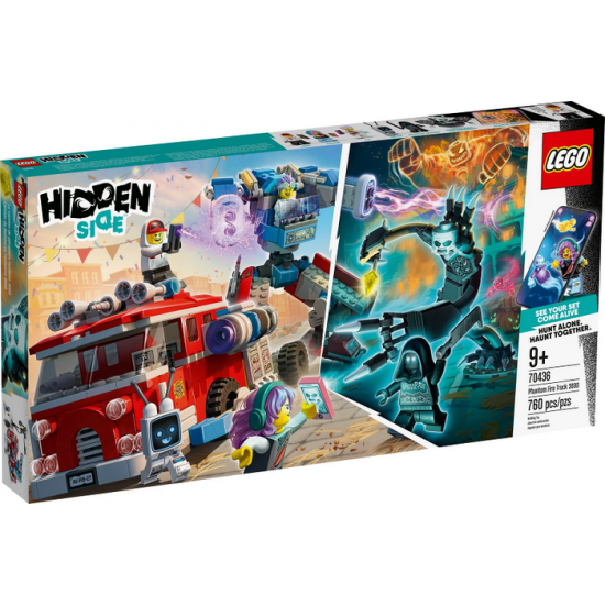LEGO HIDDEN SIDE Le camion de pompiers Phantom...