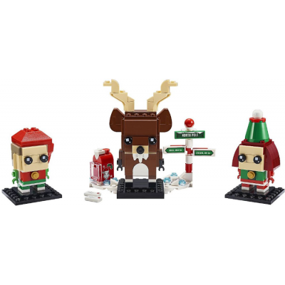LEGO BrickHeadz Renne, lutin et lutine 2020