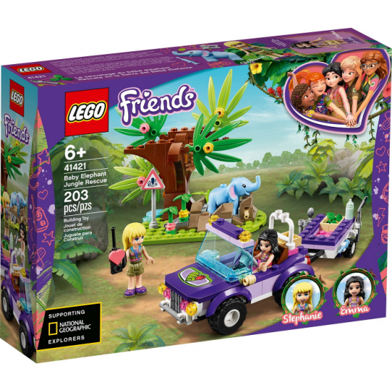 LEGO FRIENDS Le sauvetage du bébé éléphant...