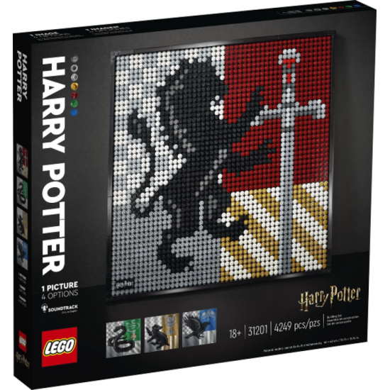 LEGO Art Harry Potter™ Les blasons de Poudlard ...