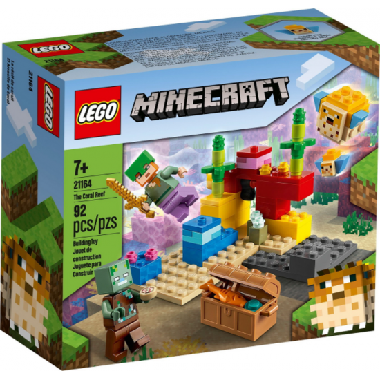 LEGO MINECRAFT Le récif corallien 2021