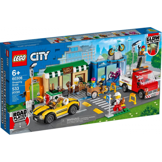 LEGO CITY La rue commerçante 2021