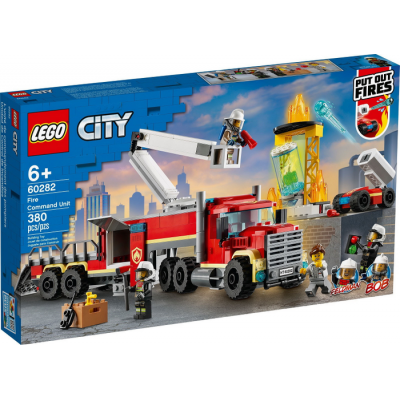 LEGO CITY L'unité de commandement des pompiers...
