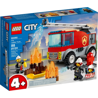 LEGO CITY Le camion des pompiers avec échelle...