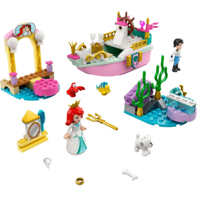 LEGO DISNEY Le bateau de mariage d’Ariel 2021