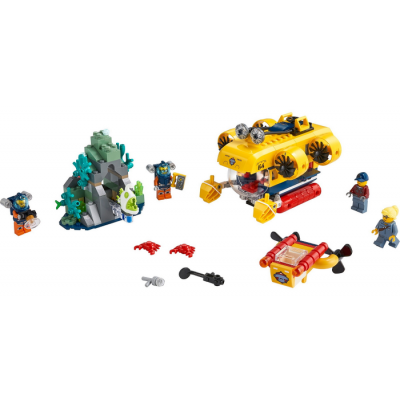 LEGO CITY Le sous-marin d'exploration 2020