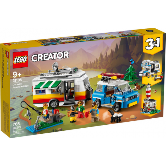 LEGO CREATOR Les vacances en caravane en famille...