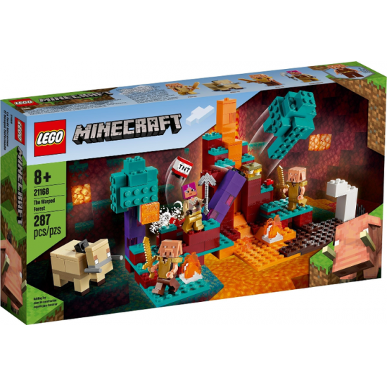 LEGO MINECRAFT La forêt biscornue 2021