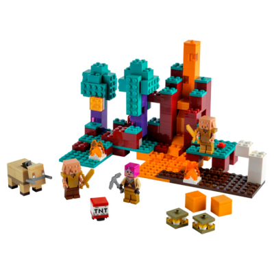 LEGO MINECRAFT La forêt biscornue 2021