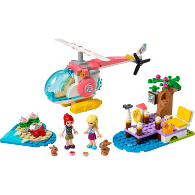 LEGO FRIENDS L'hélicoptère de sauvetage de la clinique vétérinaire 2021