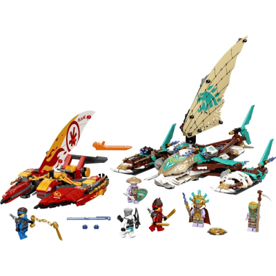 LEGO NINJAGO La bataille de catamarans 2021