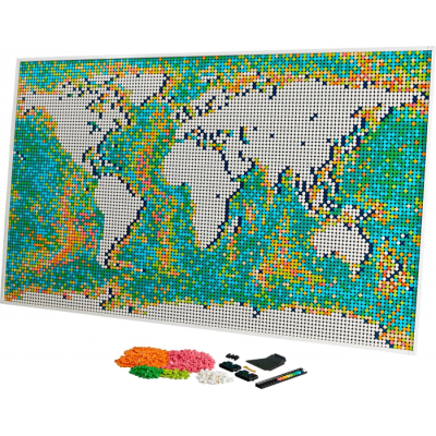 LEGO Art Carte du monde 2021