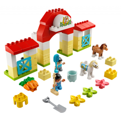 LEGO CLASSIC DUPLO L’écurie et les poneys 2021