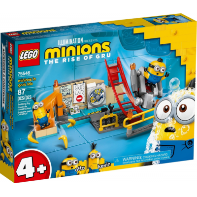 LEGO Minions Les Minions dans le laboratoire de...
