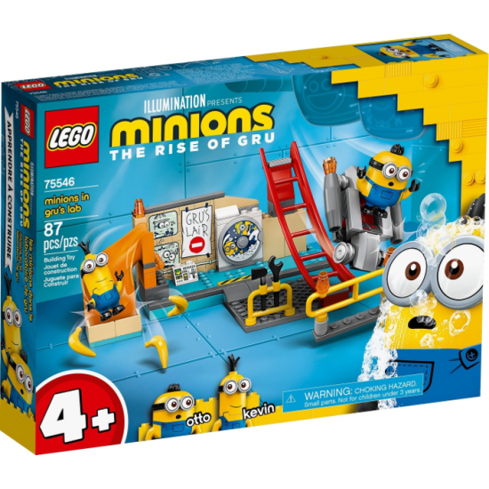 LEGO Minions Les Minions dans le laboratoire de...