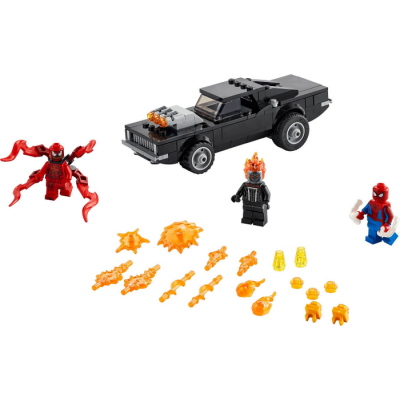 LEGO SUPER HEROES Spider-Man et Ghostrider contre Carnage 2021