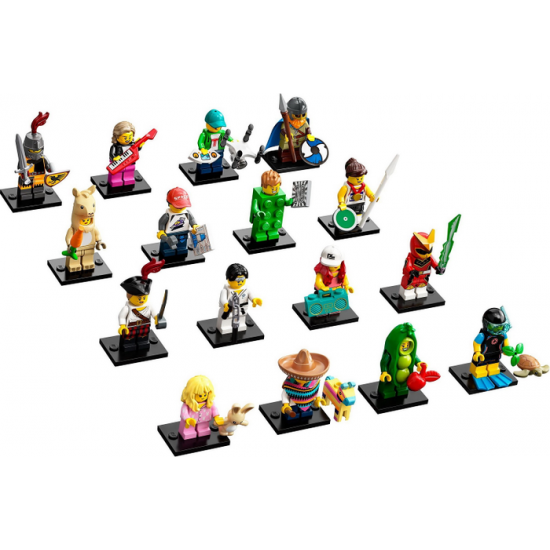 LEGO MINIFIG SERIE 20 (Série complète de 16 ensembles complets de figurines) 2020