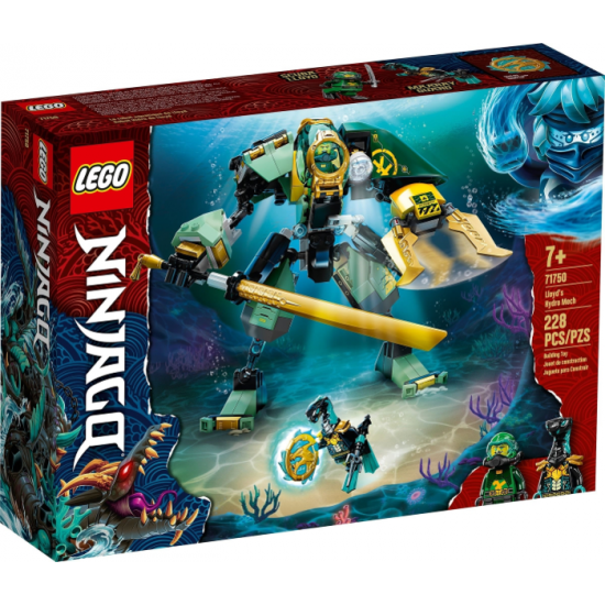 LEGO NINJAGO Le robot Hydro de Lloyd 2021