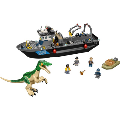 LEGO JURASSIC WORLD L’évasion en bateau du Baryonyx 2021