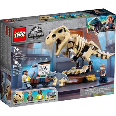 LEGO JURASSIC WORLD L’exposition du fossile du...