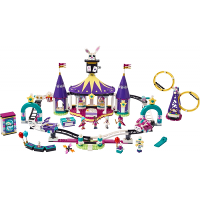 LEGO FRIENDS Les montagnes russes de la fête foraine magique 2021