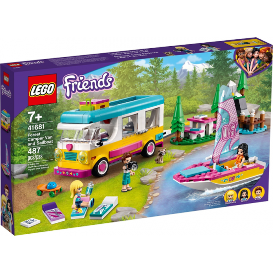 LEGO FRIENDS Le camping-car et le voilier de la...