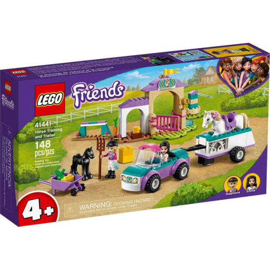 LEGO FRIENDS Le dressage de chevaux et la remorque...