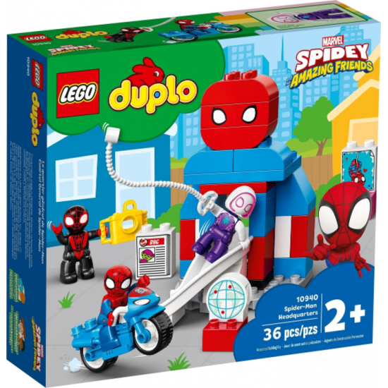 LEGO DUPLO SUPER HEROES Le QG de Spider-Man 2021