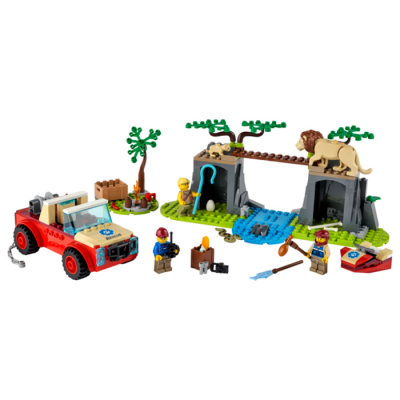 LEGO CITY Le tout-terrain de sauvetage des animaux sauvages 2021