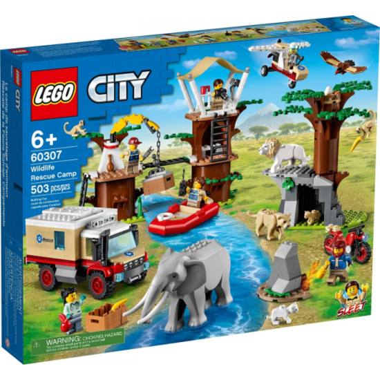 LEGO CITY Le camp de sauvetage des animaux...