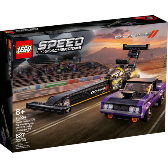 LEGO Speed champions Mopar Dodge//SRT Top Fuel...