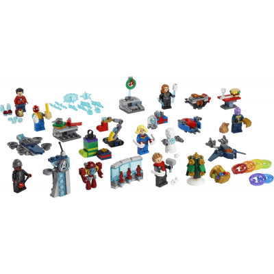 LEGO SUPER HEROS Marvel Le calendrier de l’Avent des Avengers 2021