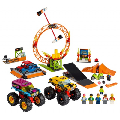 LEGO CITY L'arène de spectacle des cascadeurs 2021