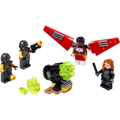 LEGO EXCLUSIF Le Faucon et Black Widow s’unissent 2020