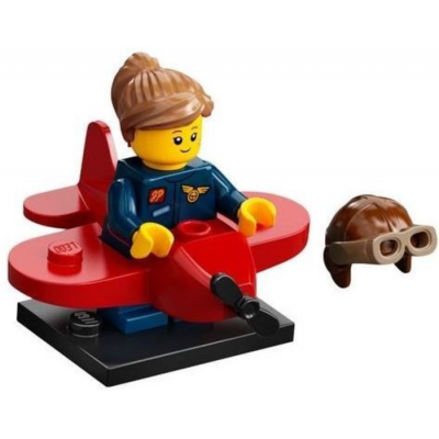 LEGO® Minifigures série 21 Fille d'avion 2021