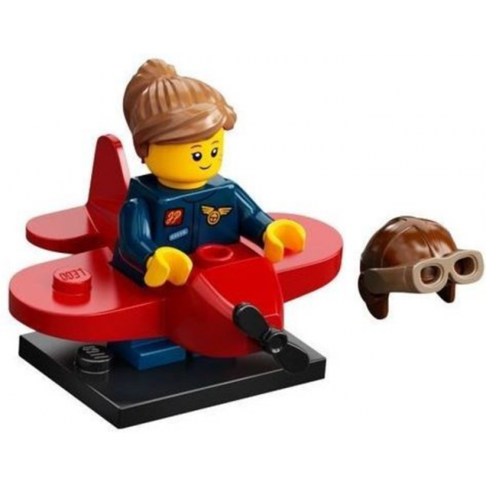 LEGO® Minifigures série 21 Fille d'avion 2021
