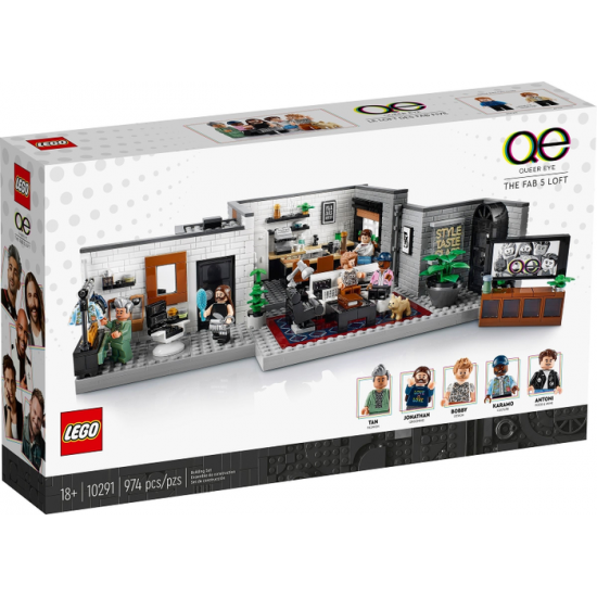 LEGO CREATOR EXPERT Queer Eye – Le loft des Fab...