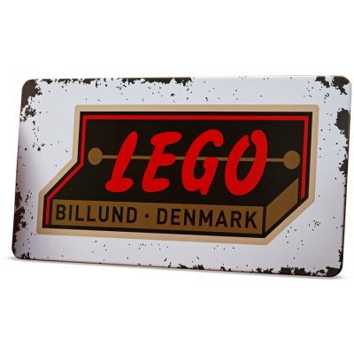 LEGO EXCLUSIF 1950's Plaque Rétro 2021
