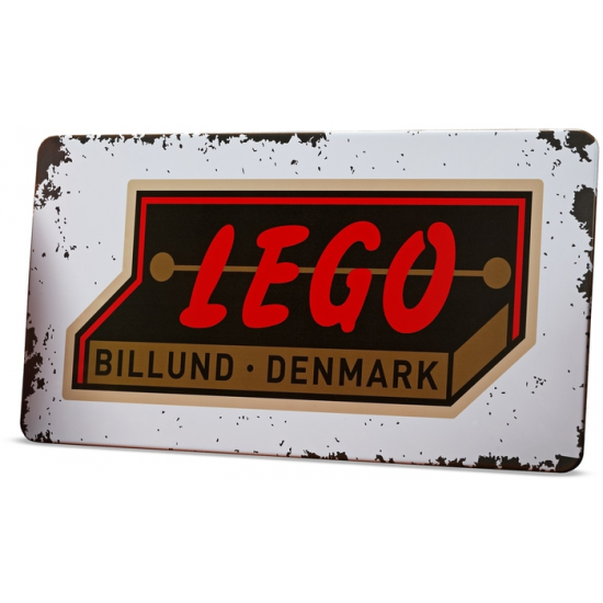 LEGO EXCLUSIF 1950's Plaque Rétro 2021