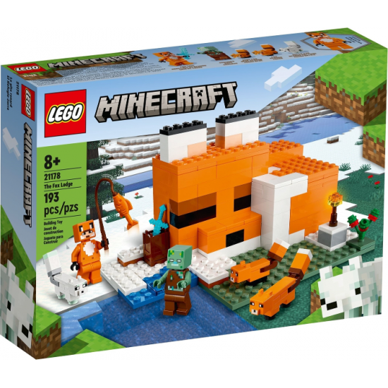 LEGO MINECRAFT Le refuge renard 2022